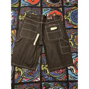 Vintage phat farm black hip hop baggy size 42 jorts. y2k NWT